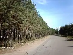 Участок Заповедной улицы, выделенный в&nbsp;2014 г. в улицу Академика Харитона