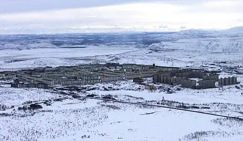 Вид на город