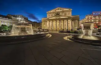 Большой театр, Театральная площадь, 2015 год