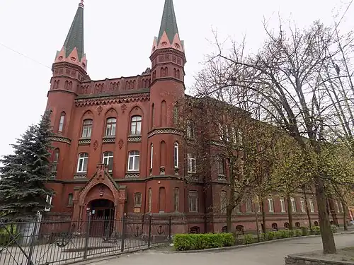 Калининградский морской рыбопромышленный колледж (бывший госпиталь святого Георгия)