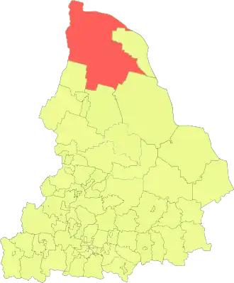 Ивдельский муниципальный округ на карте