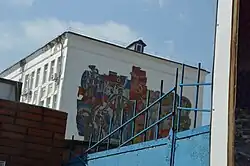 Изображение на здании