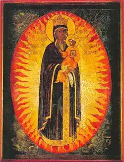 Список иконы в Архангельском соборе Московского Кремля