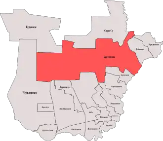 Каргалинское сельское поселение на карте