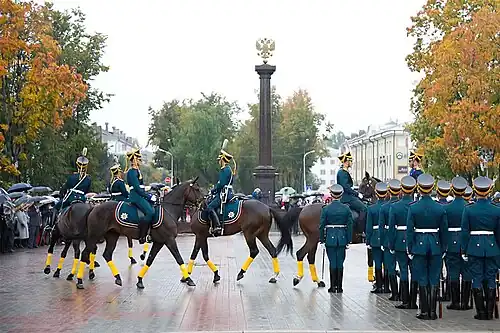 Кавалерийский почётный эскорт Президентского полка