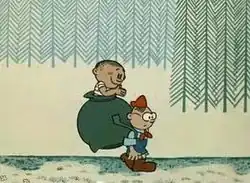 Кадр из мультфильма «Самый первый»