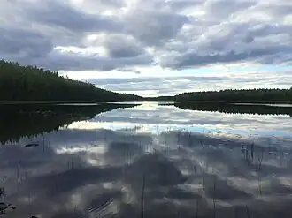 Вид с юго-западного берега