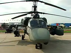 Первый лётный экземпляр Ка-52 (бортовой №&nbsp;061) на МАКС-2007.