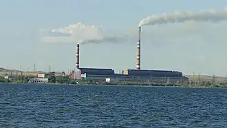 Вид на ГРЭС