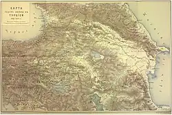 Карта театра войны с Турцией 1828―1829 гг.