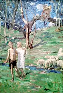 Янис Розенталс. Весна, 1909—1911