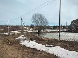 Каскад прудов бывшей усадьбы Даниловское на притоке речки Вожжа