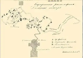 План Дальних пещер