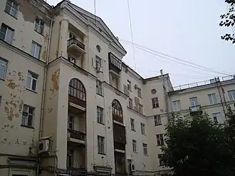 Дворовый фасад