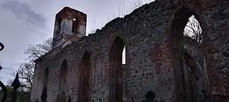 Кирха Рудау в 2024 году