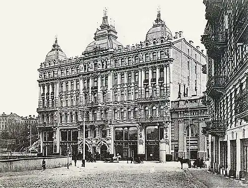 Дом Гинзбурга, ныне ул. Архитектора Городецкого, 9 (1900-е годы)