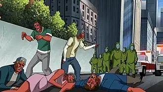 Заражённые жители Манхэттена