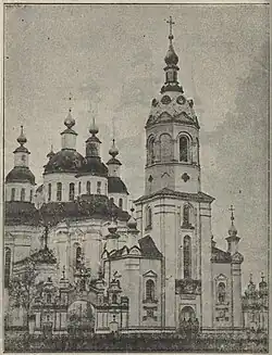 Колокольня Успенской церкви (Лютенька)