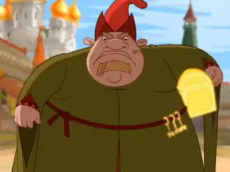 Кадр из мультфильма «Добрыня Никитич и Змей Горыныч»