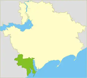 Акимовский район на карте