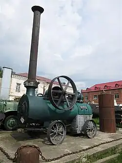 Локомобиль в музее «Мышкинский Самоход»