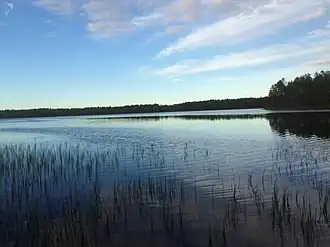 Вид с юго-западного берега