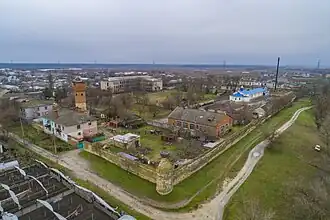 Корсунский монастырь с высоты