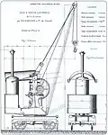 Кран Schneider & Cie, паровой, Франция, 2,5 тонны, 1878 год