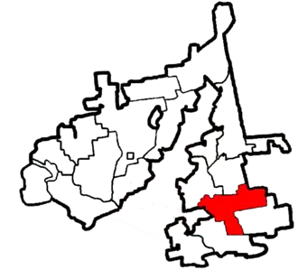 Красовский сельский совет на карте