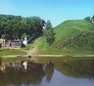 Крепостной вал в начале XX века