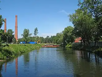 Кронверкский канал у Цитадельского шоссе