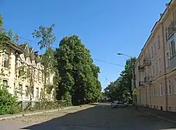 Вид от Пролетарской улицы