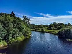 В нижнем течении (деревня Забелино)
