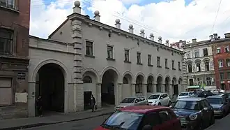 Вид со стороны улицы Достоевского