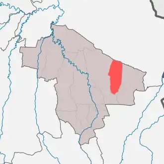 Ахмат-Юртовское сельское поселение на карте