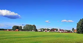 Деревня Липовицы, вид с запада.