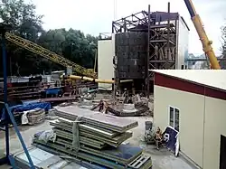 Буровая шахтного ствола Верхние Лихоборы. 1 августа 2013 года