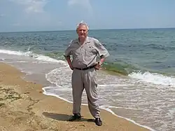 писатель Владимир Лота в Крыму. 2014 г.