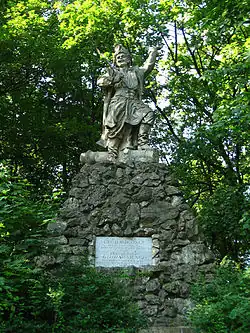 Памятник Бартошу Гловацкому во Львове (1906)