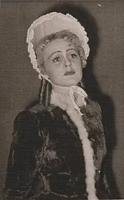 В роли Мими в опере «Богема»