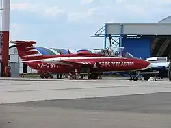 Л-29 на обслуживании