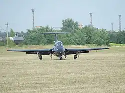 L-29 Delfin на авиашоу в аэропорту Мишкольц.