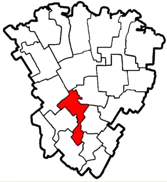 Магдалиновский поселковый совет на карте