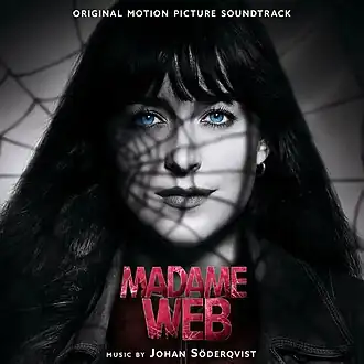 Обложка альбома Йохана Содерквиста[англ.] «Madame Web (Original Motion Picture Soundtrack)» (2024)