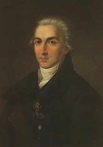 Портрет первого директора Царскосельского лицея В. Ф. Малиновского