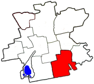 Марьянский сельский совет на карте