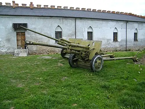 Артиллерийские экспонаты