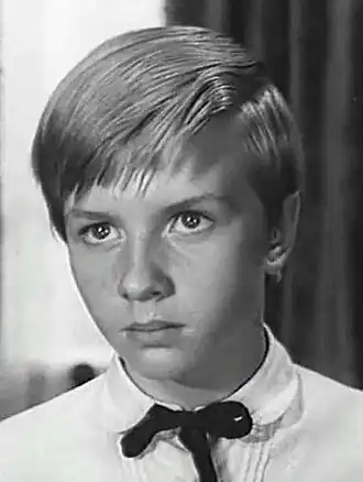 В роли Юрия Львова в художественном телефильме «Адъютант его превосходительства»