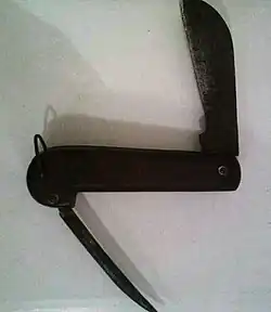 Морской «шлюпочный» нож, выпускался по заказу Министерства обороны СССР