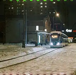 Москва, трамвай Витязь 31092 Площадь Сокольническая Застав 2021-12